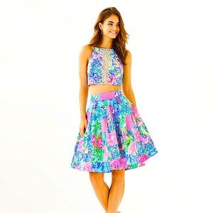 Lily Pulitzer two piece set-WORN ONCE